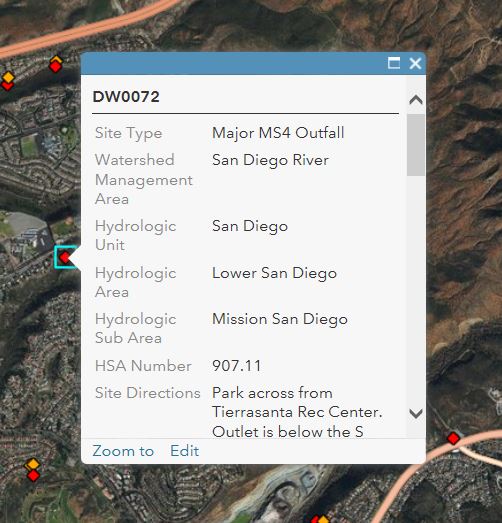 Pop-up of feature in ArcGIS Map Viewer